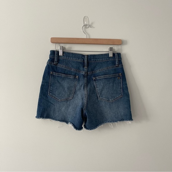 Madewell High-Rise Denim Shorts in Glenoaks Wash: Cutoff Edition Size 26 - Picture 6 of 9